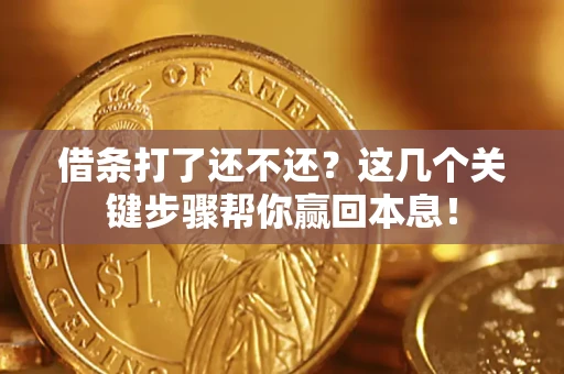 济南借条打了还不还？这几个关键步骤帮你赢回本息！