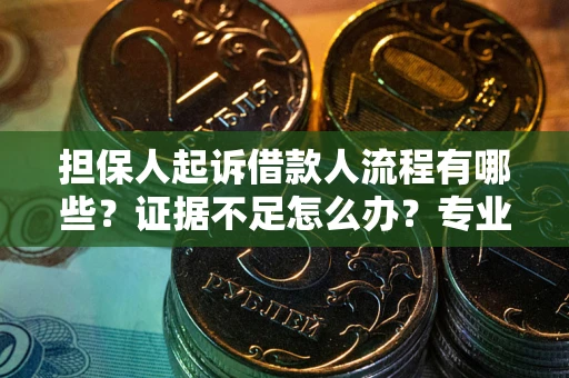 济南担保人起诉借款人流程有哪些？证据不足怎么办？专业律师解答