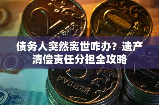 济南债务人突然离世咋办？遗产清偿责任分担全攻略