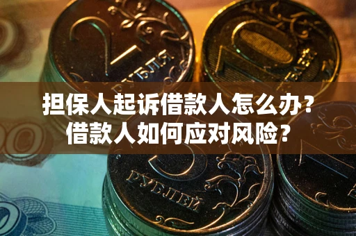 济南担保人起诉借款人怎么办？借款人如何应对风险？